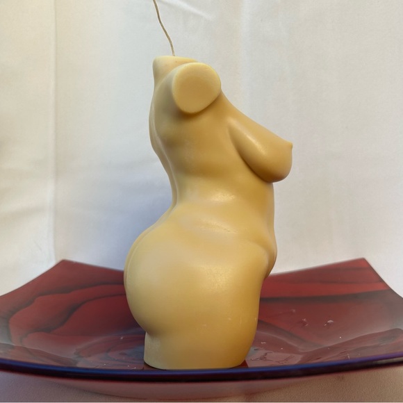 Extra large plus-size goddess candle SET (one massive one medium) - Picture 6 of 14